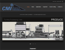 Tablet Screenshot of cmiequip-eng.com